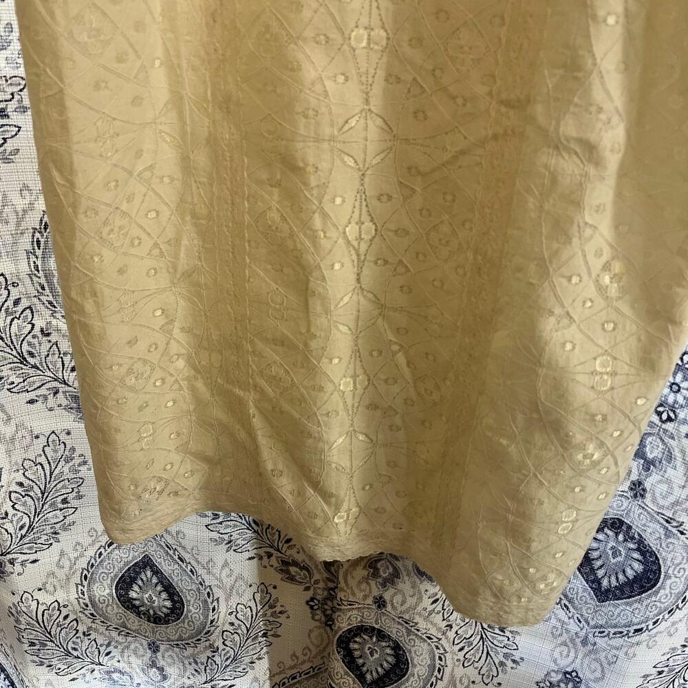 Max Studio Specialty Products Ivory Lace Dress Size Medium - Picture 4 of 8